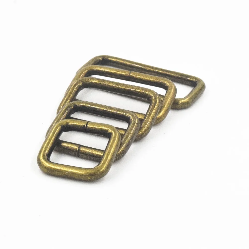 

10pc Metal Heavy Duty Strong Handbag Bag Purse Strap Belt Web Rectangle Square Loop D Ring Buckle Clasp Leather Craft Repair DIY