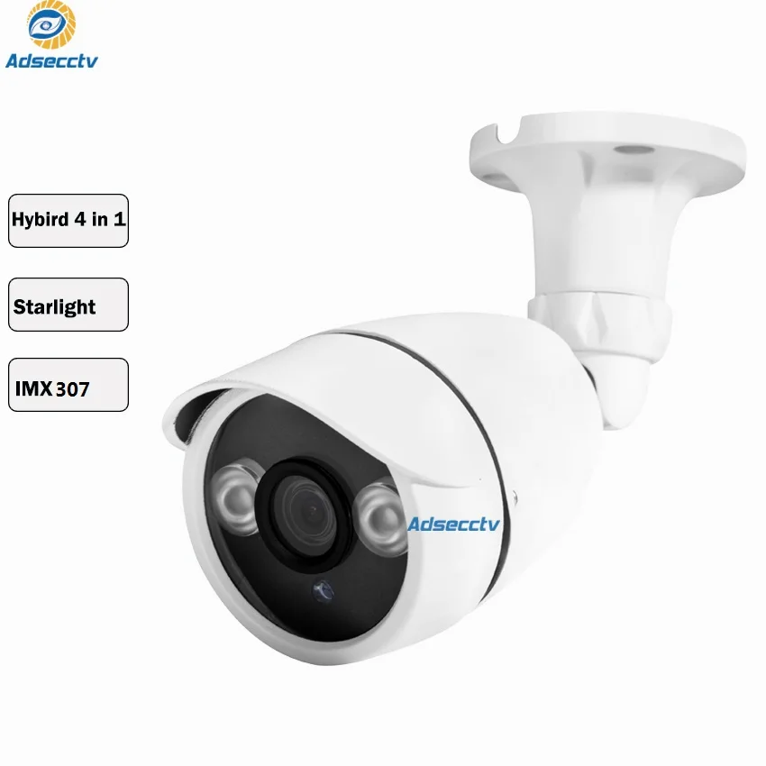 

STARVIS 1080P Hybrid CVI TVI CVBS 4 IN 1 OSD Menu Free Switch Waterproof IP66 2MP CCTV Bullet Outdoor Camera AR-MHD8205RL