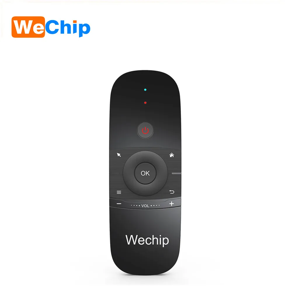 

Wechip W1 Gyro Sensing Wireless Keyboard Remote Control English or Russian Fly Mouse for Smart TV Box/mini PC /Projecter for X96