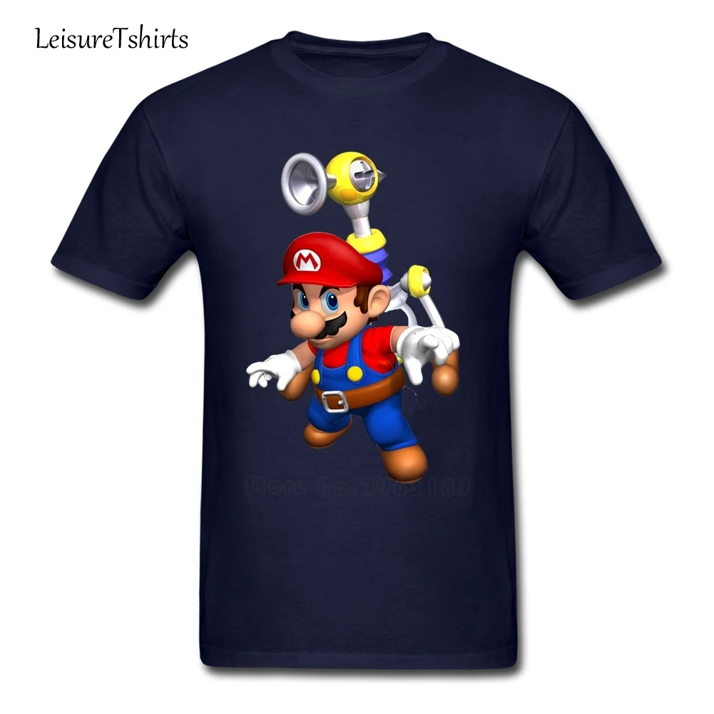 Mario Man T Shirt Popular Customized Comfortable Cool Casual Tops Boy Summer O Neck Tee Teenage New Arrival Unique Clothes | Мужская