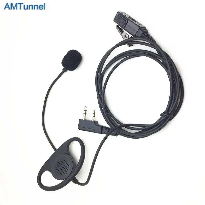 

2PIN vox-controlled type B headset with microphone bar for Kenwood TK3207 TK3207G baofeng UV5R wakie talkie