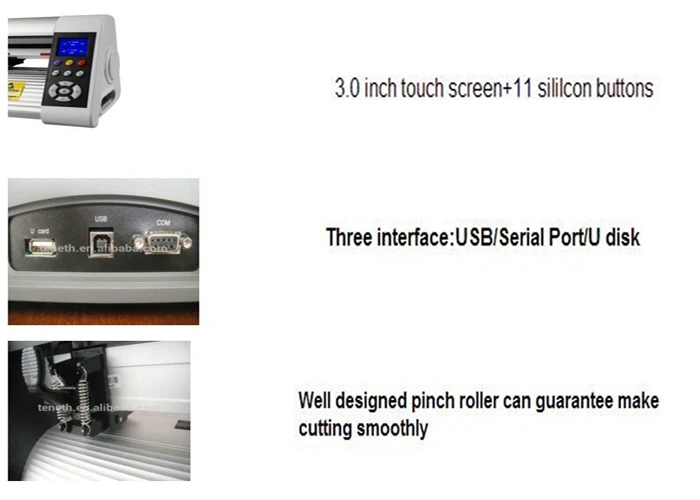 US $1.300.00 TENETH Brand Plotter Cutting Machine With USB Driver