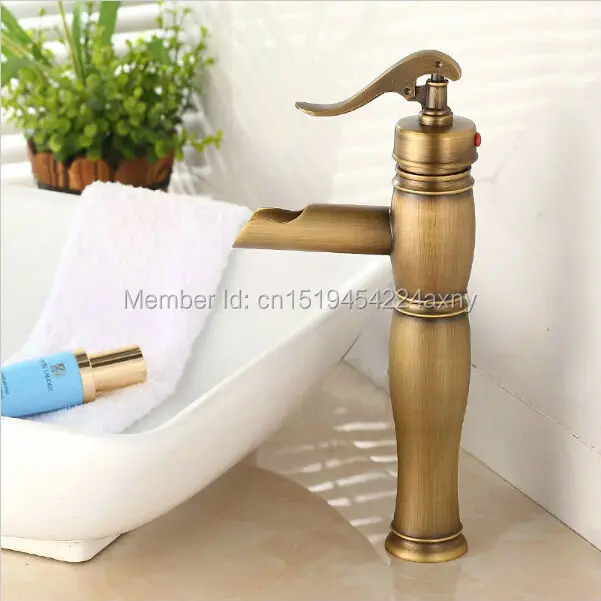 Gizero Hot Sell Euro Style Antique Brass Faucet Lavatory Bathroom