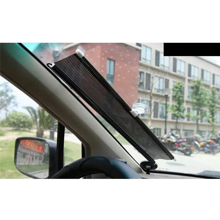 CARCHET автомобильный козырек от солнца, козырек, окно, выдвижная, черная, 50x125 см, Универсальные солнцезащитные очки на лобовое стекло