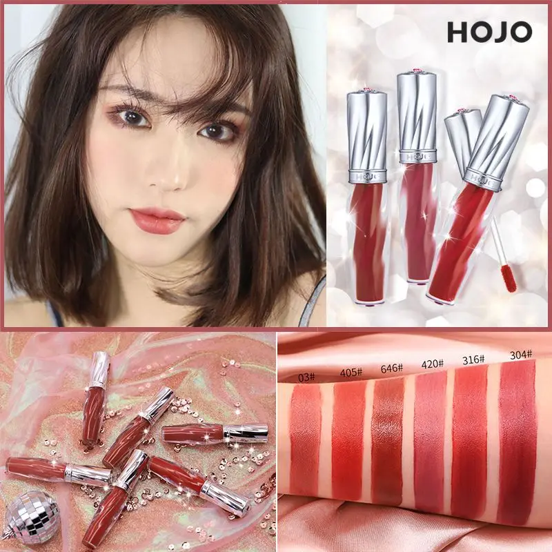 

1PCS Make-up SUIKONE Inspiration Matte Lip Glaze Long Lasting Waterproof Non-Stick Cup Velvet Tomato Lip Gloss Liquid Lipstick
