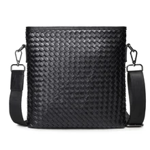 Leather men messenger business shoulder bag hand-made cross body handbags leather men bag men’s travel bags