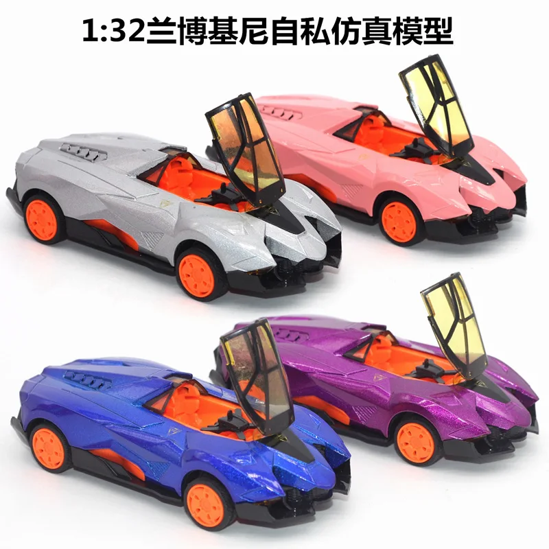 

Electric Die-cast Alloy Simulation Car Models Cartoon Sedan Roadster Auto Toys for Children mkd3 Rambo Egoista 1:34