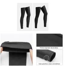 Для мужчин и женщин Компрессионные гетры для велоспорта Спортивная безопасность леггинсы для бега Баскетбол плотная спортивная одежда FG66