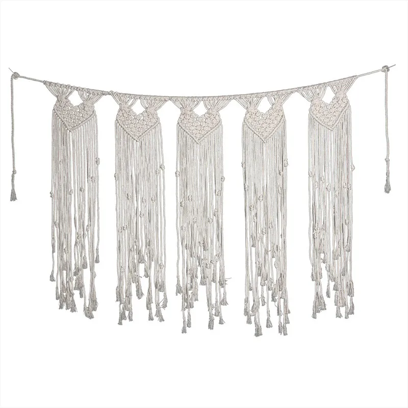 

New Bohemian curtain tapestry Living room bedroom wall hanging home decoration pendants Handmade