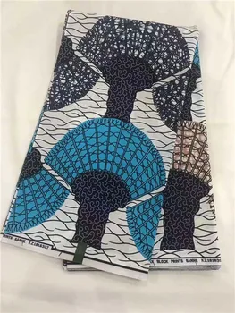 

Fashion with nice print pattern African wax batik fabric for making clothing WF7822(6yards/pc)
