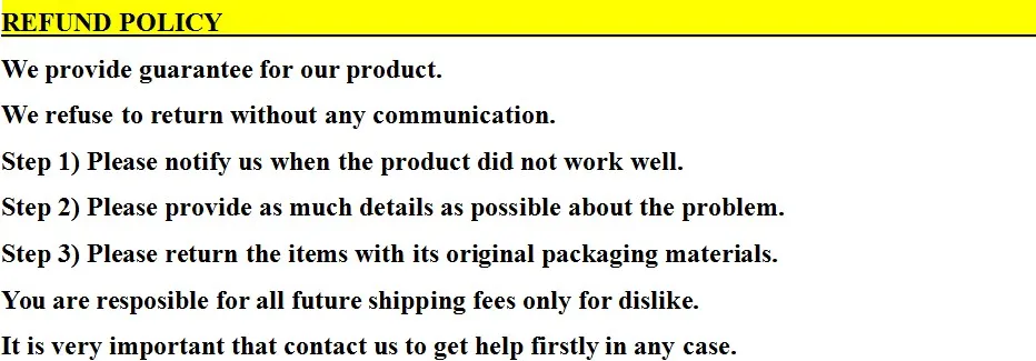 refund policy-4