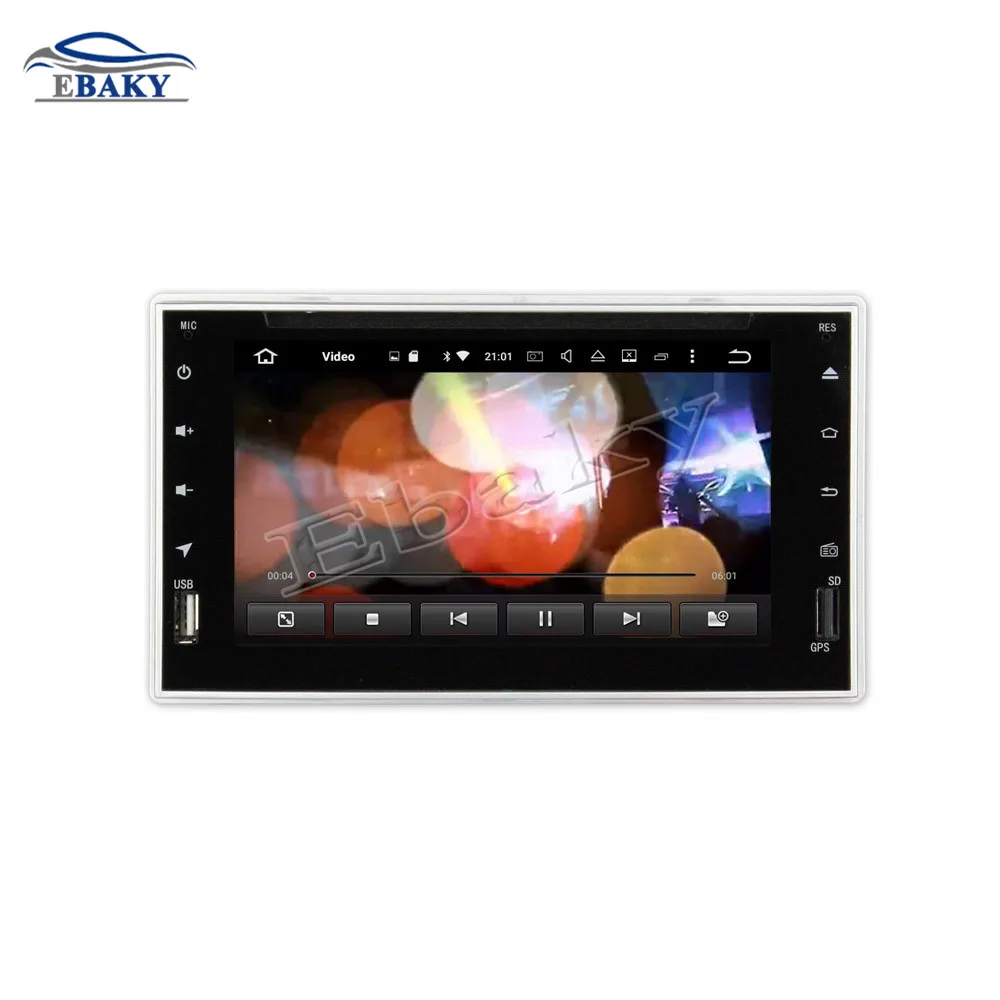 Excellent NaviTopia 6.2inch 4GB RAM 64GB ROM Octa Core Android 9.0 Car Radio Auto Stereo PC For Universal with touch button GPS/WIFI 17