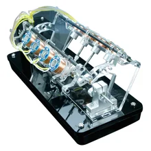 Старк 5 в 4 Вт 8 катушек высокоскоростной Электромагнит автомобильный двигатель v-образная Модель двигателя строительный комплект