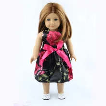 18-inch American girl dolls clothes manually white wedding dresses children Christmas gift free shipping W20