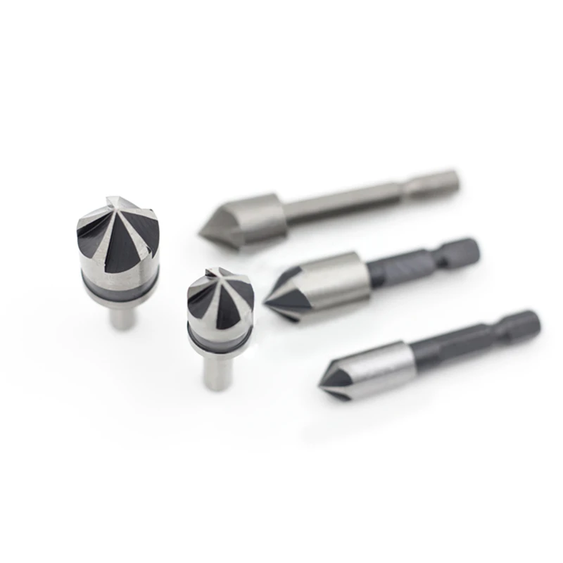 5 шт. набор фрез для снятия фаски|chamfer cutter|counter sinkcountersink drill bit set |