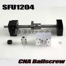 SFU1204 комплект: SFU1204 проката ШВП C7 с конца обработанные + 1204 шариковая гайка + Корпус шариковинтовой передачи + BK/BF10 Конец Поддержка + муфта RM1204