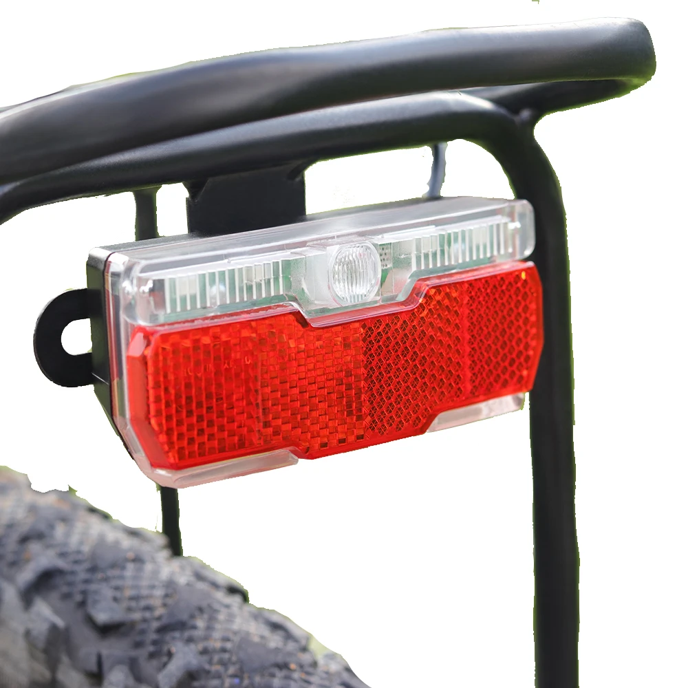 Светильник Onature для электровелосипеда на входе 12 В 24 в 36 в 48 в 60 в светодиодный Электрический свет для велосипеда хвост установка на стойку для велосипеда e задний светильник для велосипеда