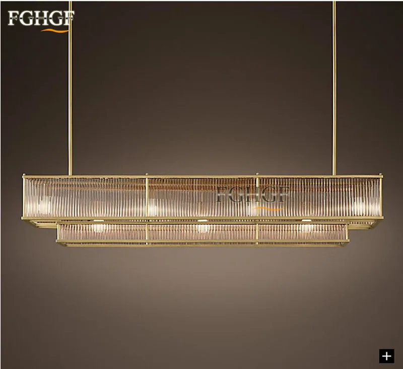 Rectangle Chandelier Light (3)
