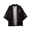 Japanese kimono men cardigan shirt blouse yukata men haori obi clothes samurai clothing male kimono cardigan ► Photo 3/5