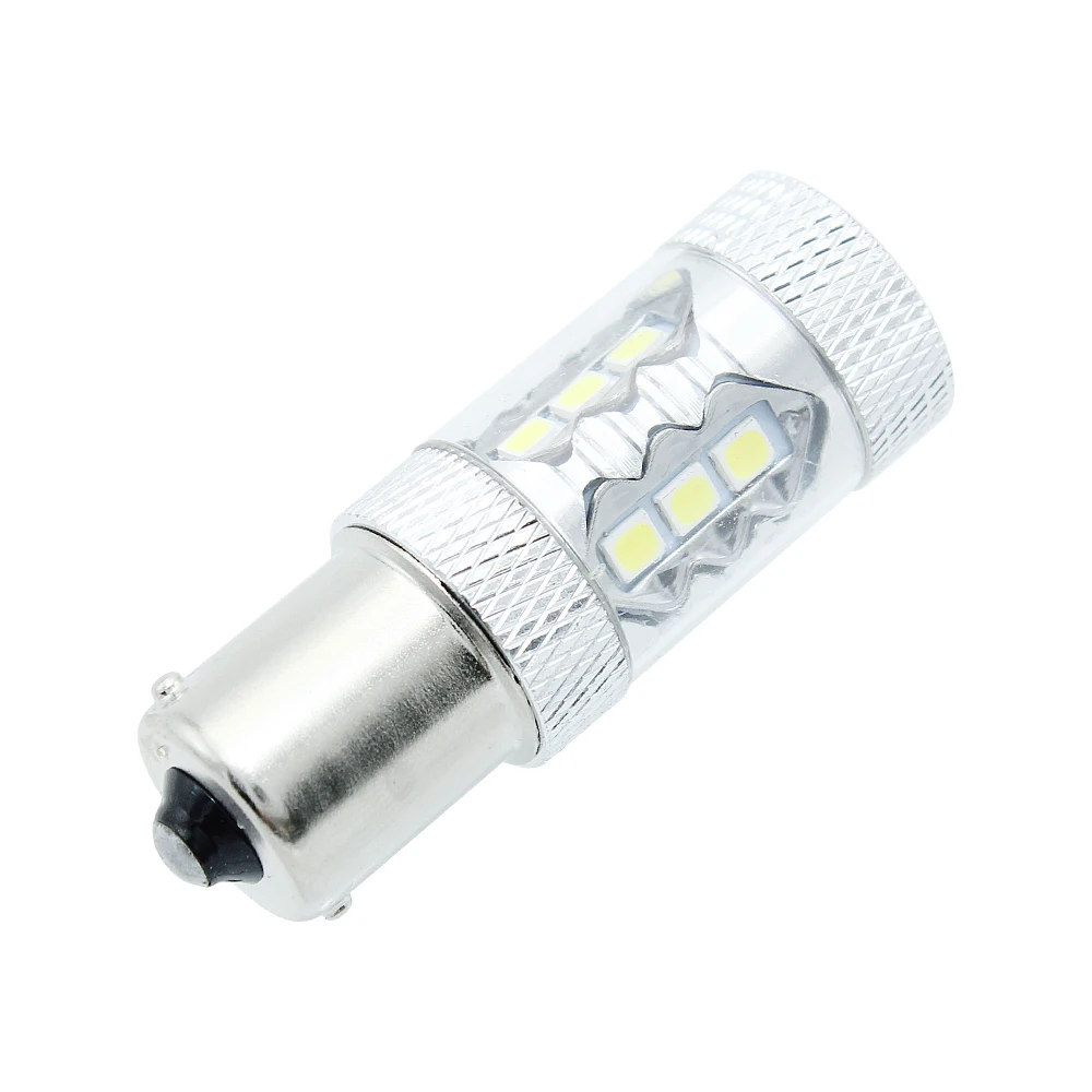 1156 BA15S P21W CREE чип-диод лампочка светодиодное освещение R5W 80 Вт резерв тормоза поворота сигнальные фонари DRL автомобильные светодиоды лампы авто лампы 12 V 6000 K белый