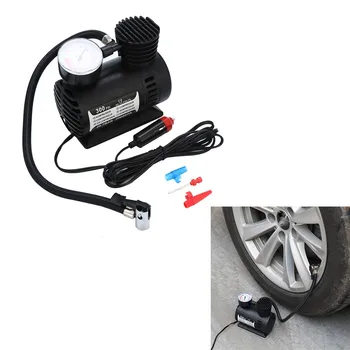 

12V Portable Mini Air Compressor 300 PSI Car Van Bike Tyre Inflator Car styling Dropshipping or wholesale