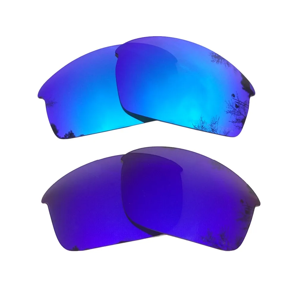 Ice Blue &amp Purple Mirrored Polarized Replacement Lenses for Bottle Rocket Frame 100% UVA UVB | Аксессуары для одежды