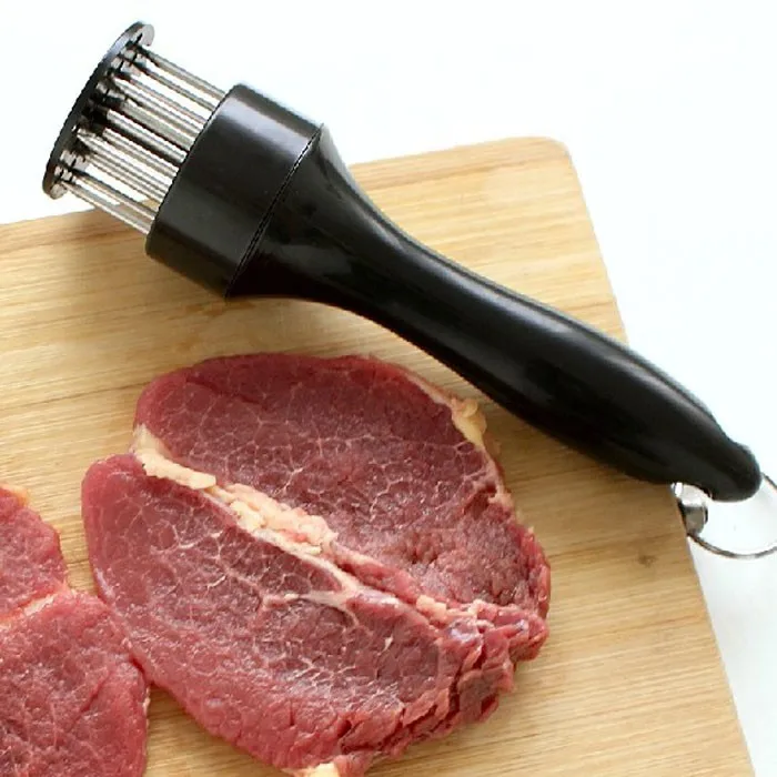 Иглы для мяса, кухонные инструменты, высокое качество, профессиональная игла для размягчения мяса с кухонными инструментами из нержавеющей стали для домашнего использования# T2