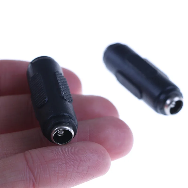 

1pcs 5.5*2.1mm DC Power Socket Connector Female To Female Panel Mounting Jack Adaptor