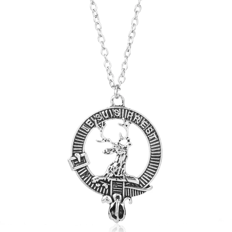 

Movie Alloy Necklace Outlander Necklace Ptest Thistle Sassenach Christmas Stocking Filler Metal Pendant Jewelry Gift For Men