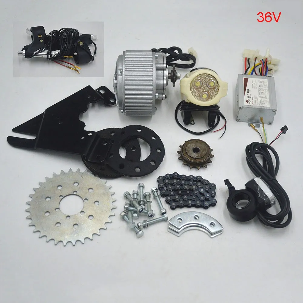 24 В 36 450 Вт Электрический мотор для велосипеда conversion kit изменения велосипед в e