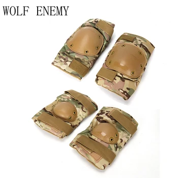 

Special Tactical Airsoft Protective Gear Protectors Elbow Pads Knee Pads Suits Outdoor Hunting Accessories