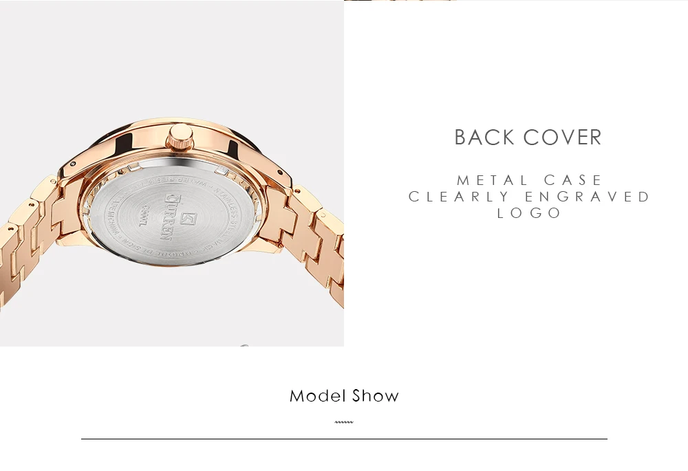 marca de moda design ouro pulseira relógios