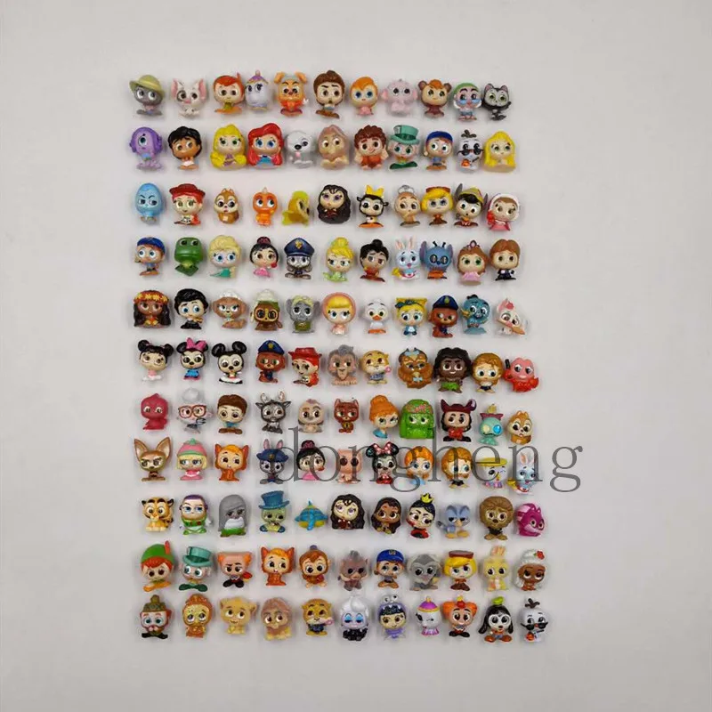 

10-50Pcs Random Original Doorables Princess Dolls Series 1 & 2 Cartoon Monster Toy MINI SIZE Rare Collection No Dups Gift Kids