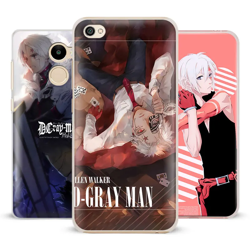 

D Gray Man Hallow anime Phone Case Shell Cover For Xiaomi Redmi Note 2 3 4 4X 5A Pro Mi 5 5C 5S Plus 5X 6 MiA1 Mi Max 2 note 3