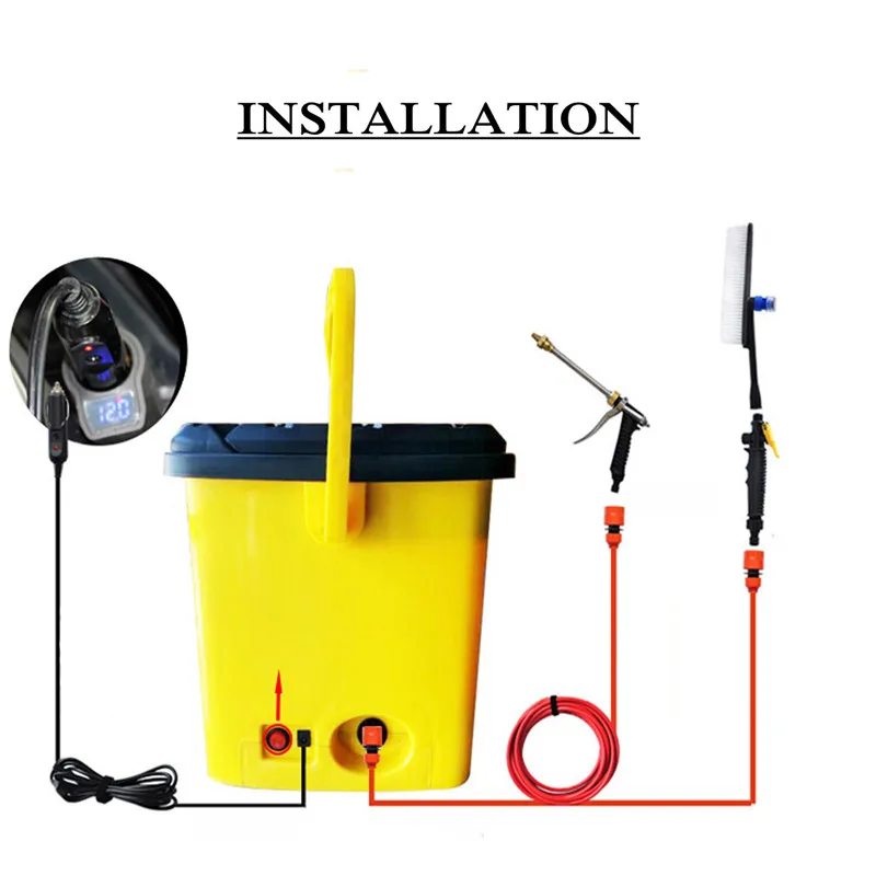  36L Portable Car Wash Equipment Electric High Pressure Pump Cleaner Car Care High Pressure Washer F