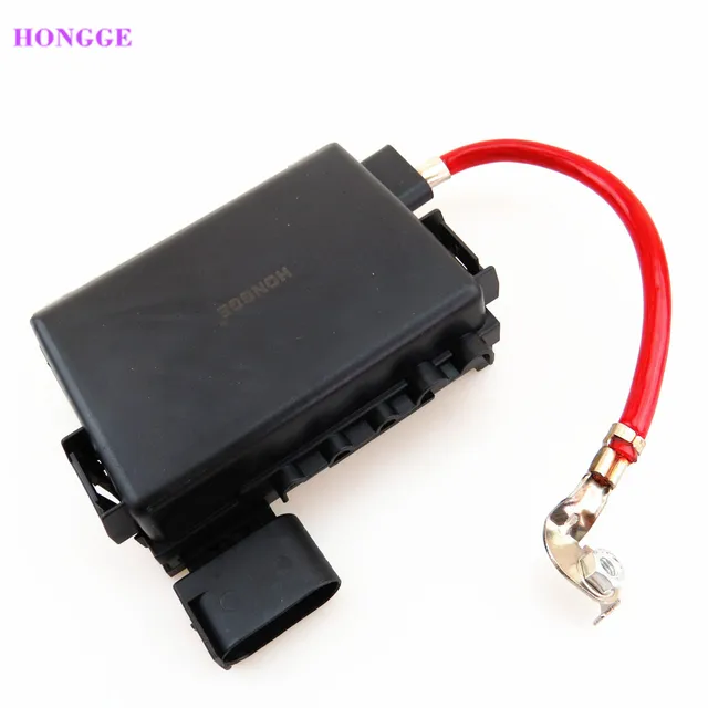 HONGGE NEW Battery Fuse Box For VW Golf MK4 Jetta Bora MK4 Beetle Seat