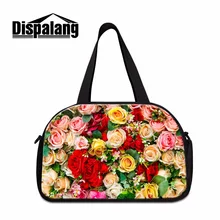 Dispalang цветок 3D печать Большая Дорожная сумка для женщин женские дорожные сумки онлайн большой цветочный узор вещевой мешок девушки спортивные сумки