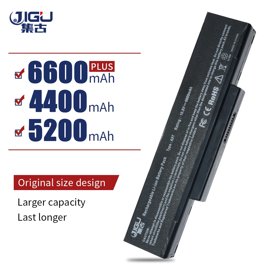 JIGU Laptop Battery For LG/Asus ED500 M740BAT-6 M660BAT-6 M660NBAT-6 SQU-524 SQU-528 SQU-529 SQU-718 BTY-M66 BTY-M67 BTY-M68