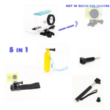 For Xiao yi Accessories for Xiaomi Case Waterproof Caser+Monopod Selfie Stick+Floating Bar For Xiaomi Action Camera