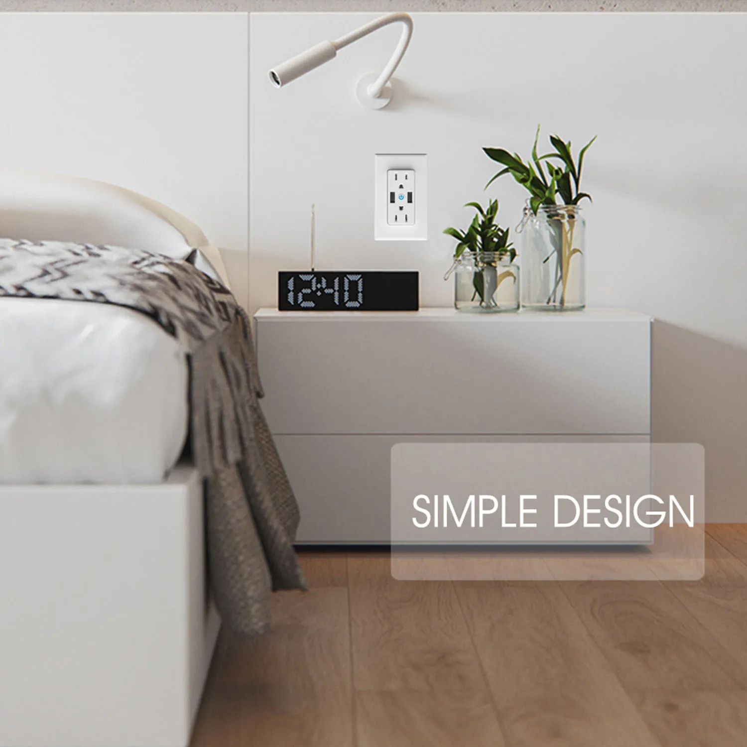

Outlet Dual Sockets US Plug Smartlife Phone Remote Control compatible with IFTTT Alexa Google Home