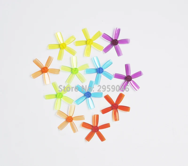 

ZMR Quality 4 Pairs FPV 5 leaf 5-Blade 1935 CW/CCW 1935 ABS transparent Props Five Blades Quadcopter Propellers for UAV flysky