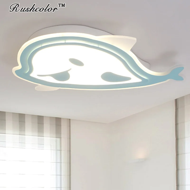 

Children room Ceiling light Whale light bedroom dimming LED eye protection light boys and girls cartoon ceiling lights