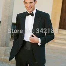Жених смокинги лучший мужчина костюм свадьба дружки / мужские костюмы( куртка+ брюки+ галстук+ ремень) A390Qwedding мужской одежды