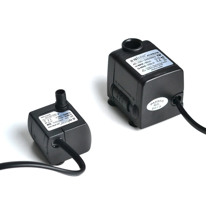 Small, home aquarium pumps 3W 7W circulating water fountain accessories