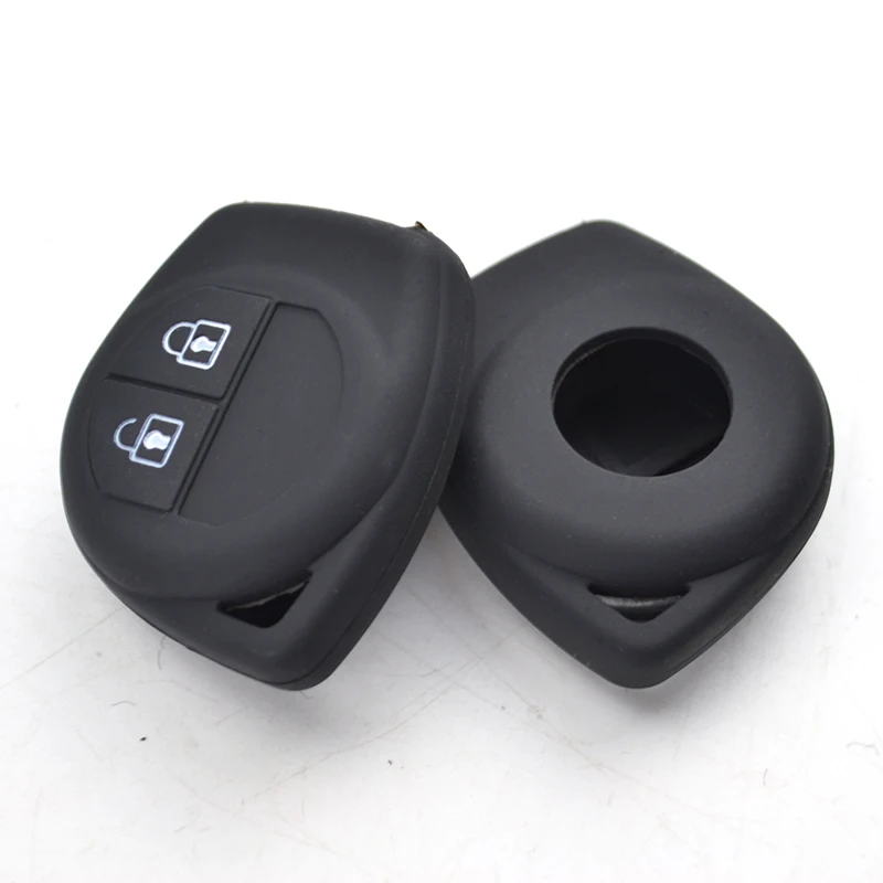 Силиконовый чехол для дистанционного ключа для Opel/Vauxhall AGILA для Fiat Sedici 2004- Fob Shell Cover Skin Holder 2 кнопки