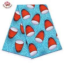 Bule настоящий высококачественный голландский полиэстер Фиолетовый Анкара бинта настоящий воск 6 ярдов ткань для вечерние платья FP6160