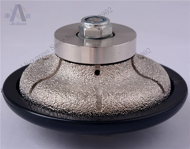 

1 PC D85*V20*5/8"-11 Hand Diamond Vacuum Brazed OGEE BULLNOSE Profile Grinding Wheel Router Bit