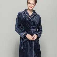 Фланелевый банный халат женский мужской фланелевый банный халат пижама ночная сорочка роковой домашний банный халат с длинным рукавом халаты для женщин