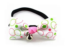 10 unids perros gatos bowknot de la manera colar collar productos suministros de mascotas cachorro perrito precioso festival pajaritas Multicolor