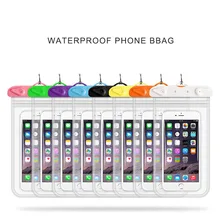 7 цветов водонепроницаемая многостильная мини-сумка для плавания, сенсорный экран для смартфона, сумка для телефона, контейнер для телефона, сумка для телефона
